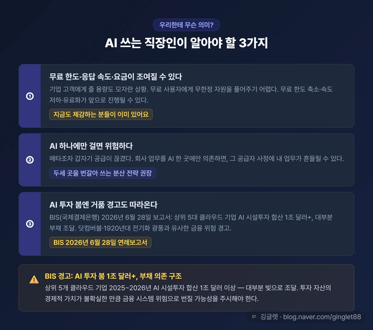 우리에게 무슨 의미 - AI 쓰는 직장인이 알아야 할 3가지