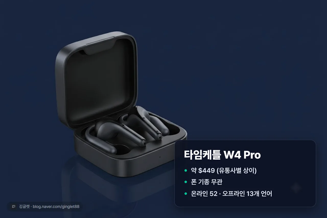 타임케틀 W4 Pro 제품
